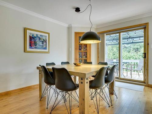 Dining room - 56 Rue Du Domaine-De-La-Marquise, Saint-Sauveur, QC - Indoor Photo Showing Dining Room