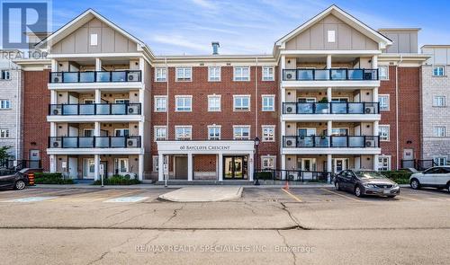 206 - 60 Baycliffe Crescent, Brampton (Northwest Brampton), ON - Outdoor With Balcony With Facade