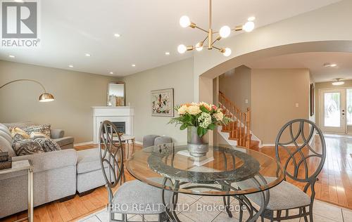 18 Edenvalley Road, Brampton, ON - Indoor With Fireplace