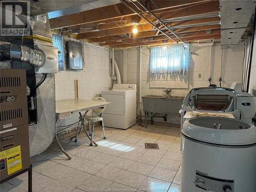 1602 Campbell, Windsor, ON - Indoor Photo Showing Basement