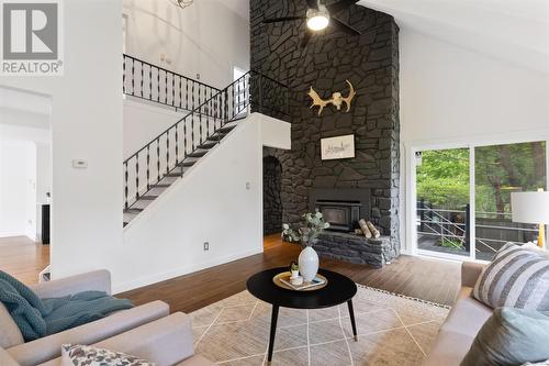 2 Tessier'S Lane, St John'S, NL - Indoor Photo Showing Living Room With Fireplace