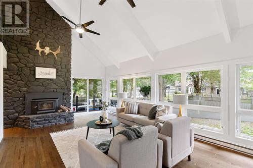 2 Tessier'S Lane, St John'S, NL - Indoor Photo Showing Living Room With Fireplace