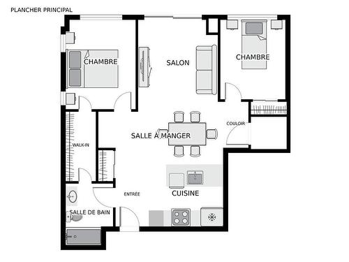 Plan (croquis) - 409-10120 Rue Lauraine-Vaillancourt, Montréal (Ahuntsic-Cartierville), QC - Other