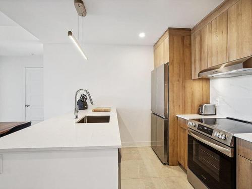 Kitchen - 409-10120 Rue Lauraine-Vaillancourt, Montréal (Ahuntsic-Cartierville), QC - Indoor Photo Showing Kitchen