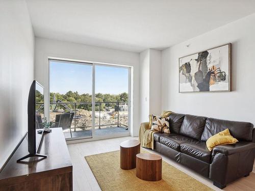 Salon - 409-10120 Rue Lauraine-Vaillancourt, Montréal (Ahuntsic-Cartierville), QC - Indoor Photo Showing Living Room