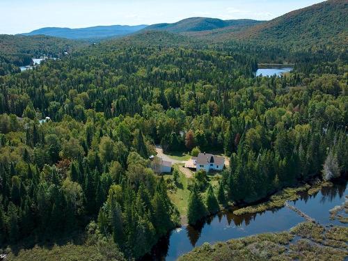 Vue d'ensemble - 13 Ch. Houle, Saint-Donat, QC - Outdoor With Body Of Water With View