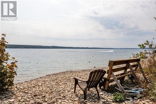 Water Access a short walk away - 399 Mallory Beach Road, South Bruce Peninsula, ON - Outdoor With Body Of Water With View