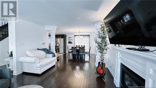 69 Shiajan Crescent, Moncton, NB - Indoor Photo Showing Living Room With Fireplace