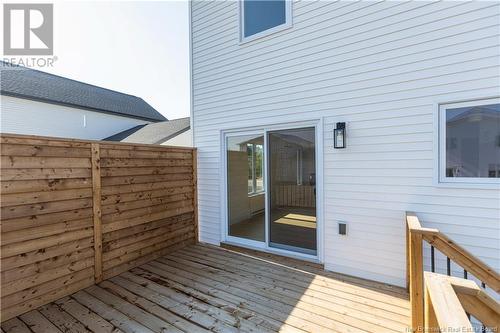 58 Renoir Street, Moncton, NB - Outdoor With Deck Patio Veranda With Exterior