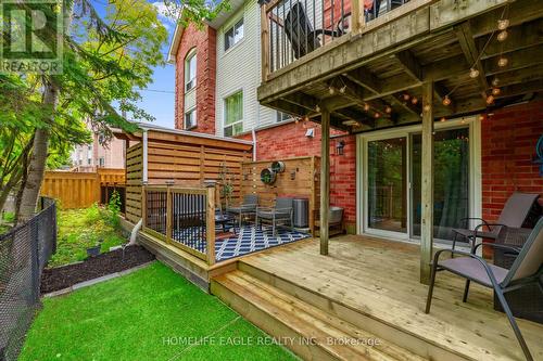 43 - 169 William Curtis Circle, Newmarket (Gorham-College Manor), ON - Outdoor With Deck Patio Veranda With Exterior