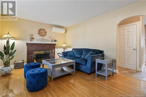 13 Mitchner Avenue, Moncton, NB - Indoor Photo Showing Living Room With Fireplace