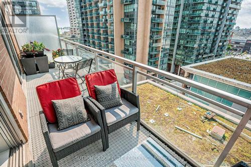 907 - 50 Lynn Williams Street, Toronto (Niagara), ON - Outdoor With Balcony