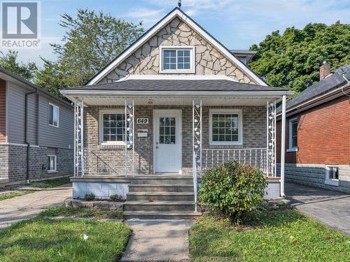 649 Bridge, Windsor, ON - Outdoor With Facade