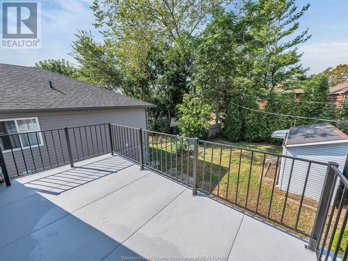 649 Bridge, Windsor, ON - Outdoor With Balcony