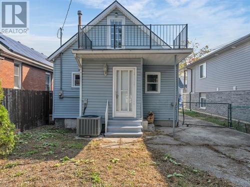 649 Bridge, Windsor, ON - Outdoor With Balcony