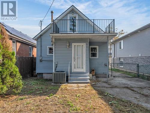 649 Bridge, Windsor, ON - Outdoor With Balcony