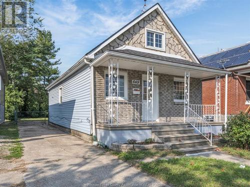 649 Bridge, Windsor, ON - Outdoor With Deck Patio Veranda