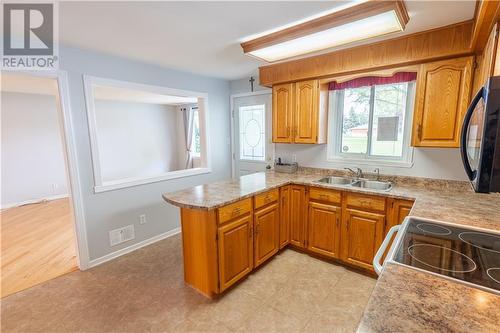 1244 Churchill Street, Cornwall, ON - Indoor Photo Showing Kitchen With Double Sink