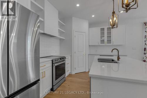 245 Mill Pond Place, Kingston, ON - Indoor Photo Showing Kitchen With Double Sink With Upgraded Kitchen