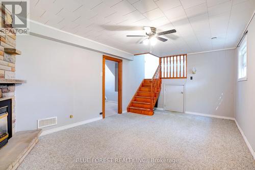 1183 Kaladar Drive, London, ON - Indoor Photo Showing Other Room With Fireplace