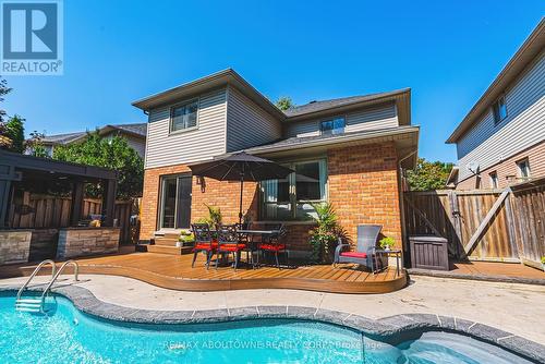 94 Valmont Street, Hamilton (Ancaster), ON - Outdoor With In Ground Pool With Deck Patio Veranda