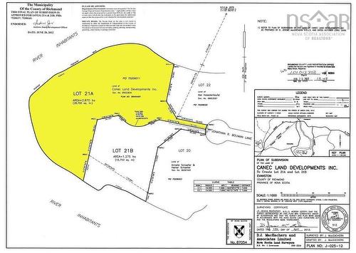 Lot 21A Jonathan R Bouman Ln, Evanston, NS 