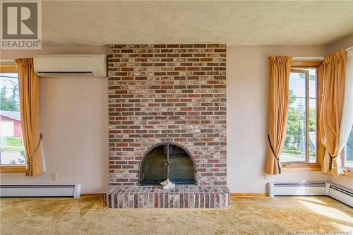 46 Charlotte Street, Sackville, NB - Indoor Photo Showing Living Room With Fireplace