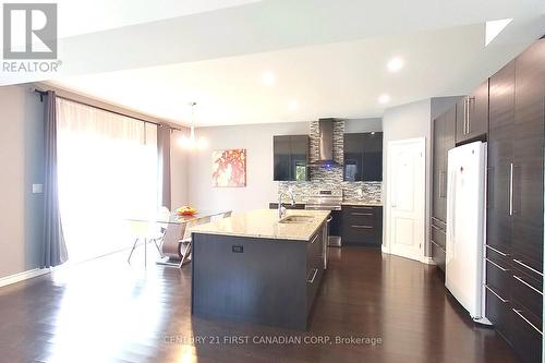 2064 Tribalwood Street, London, ON - Indoor Photo Showing Kitchen With Upgraded Kitchen