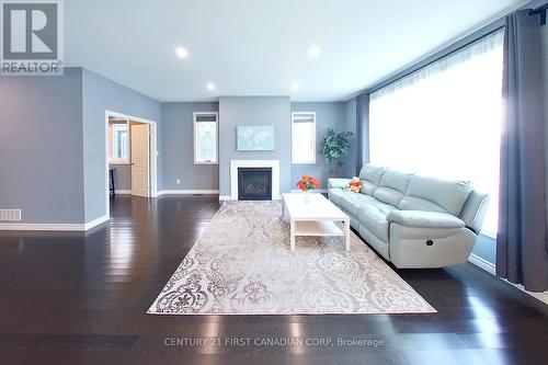 2064 Tribalwood Street, London, ON - Indoor Photo Showing Living Room With Fireplace