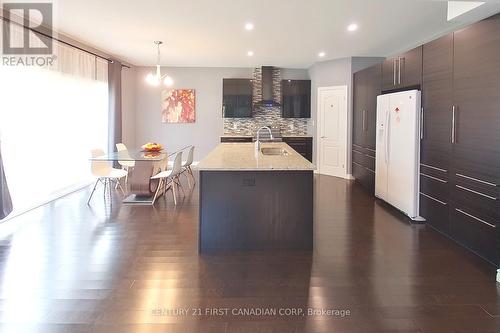 2064 Tribalwood Street, London, ON - Indoor Photo Showing Kitchen With Double Sink With Upgraded Kitchen