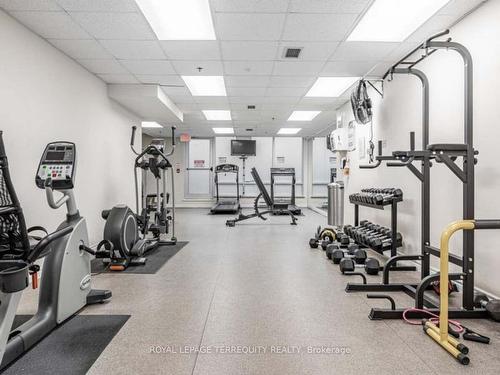 1112-225 Wellesley St E, Toronto, ON - Indoor Photo Showing Gym Room