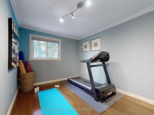 1227 Cedarcroft Cres, Pickering, ON - Indoor Photo Showing Gym Room