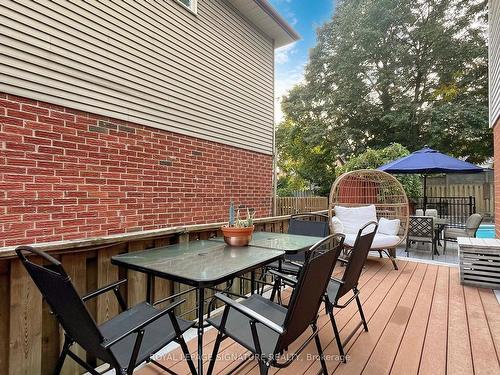 1227 Cedarcroft Cres, Pickering, ON - Outdoor With Deck Patio Veranda With Exterior