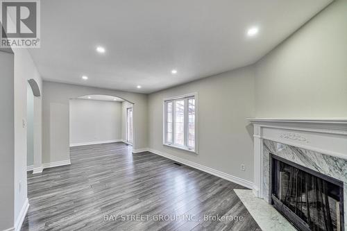 6096 Silken Laumann Way, Mississauga, ON - Indoor With Fireplace