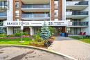 1408 - 21 Knightsbridge Road E, Brampton (Queen Street Corridor), ON  - Outdoor With Balcony With Facade 