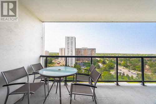 1408 - 21 Knightsbridge Road E, Brampton (Queen Street Corridor), ON - Outdoor With Balcony With Exterior