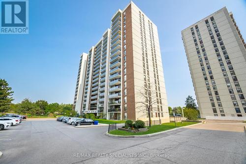 1408 - 21 Knightsbridge Road E, Brampton, ON - Outdoor With Balcony With Facade