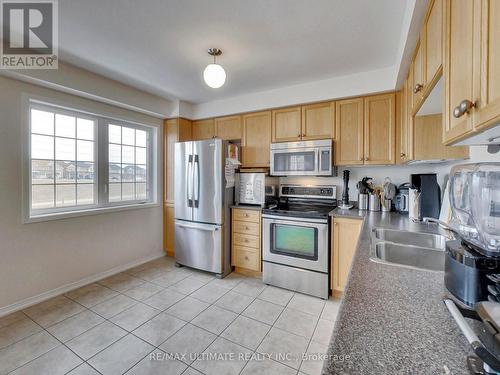 487 Rossland Road E, Ajax (Central East), ON - Indoor Photo Showing Kitchen With Stainless Steel Kitchen With Double Sink