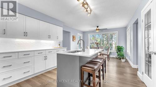 10 Mountainview Crescent, London, ON - Indoor Photo Showing Kitchen With Double Sink With Upgraded Kitchen