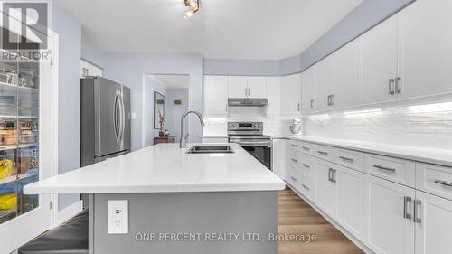 10 Mountainview Crescent, London, ON - Indoor Photo Showing Kitchen With Double Sink With Upgraded Kitchen