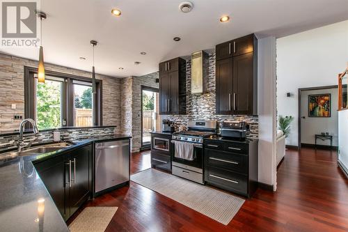 26 Golf Course Road, St. John'S, NL - Indoor Photo Showing Kitchen With Double Sink With Upgraded Kitchen