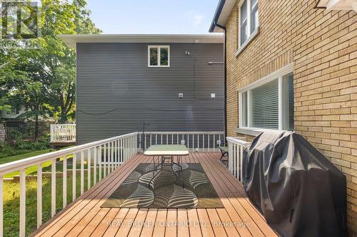 81 Clapperton Street, Barrie, ON - Outdoor With Deck Patio Veranda With Exterior