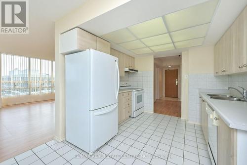 1203 - 320 Mill Street S, Brampton, ON - Indoor Photo Showing Kitchen With Double Sink