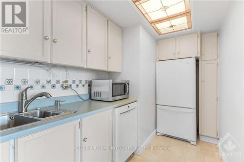 2304 - 530 Laurier Avenue W, Ottawa, ON - Indoor Photo Showing Kitchen With Double Sink