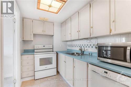 2304 - 530 Laurier Avenue W, Ottawa, ON - Indoor Photo Showing Kitchen With Double Sink