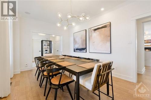 222 Pioneer Road, Russell, ON - Indoor Photo Showing Dining Room