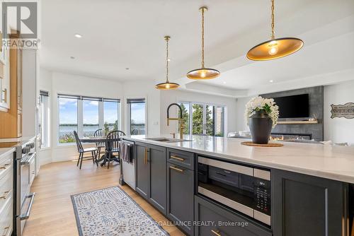 2400 County Rd 3, Prince Edward County (Ameliasburgh), ON - Indoor Photo Showing Kitchen With Upgraded Kitchen