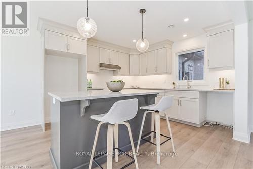 518 Newfoundland Street, Wellington North (Mount Forest), ON - Indoor Photo Showing Kitchen With Upgraded Kitchen