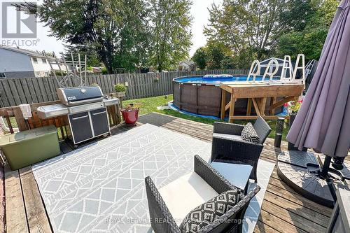 39 Hobbs Drive, Clarington (Bowmanville), ON - Outdoor With Above Ground Pool With Exterior