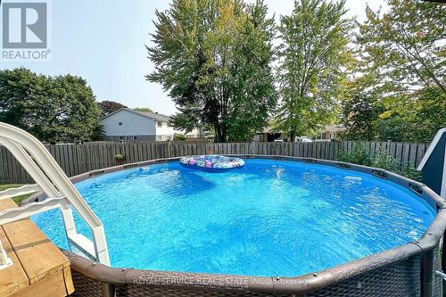 39 Hobbs Drive, Clarington (Bowmanville), ON - Outdoor With Above Ground Pool With Backyard